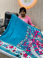 Pichwai Mashmellow Mangalagiri Sarees