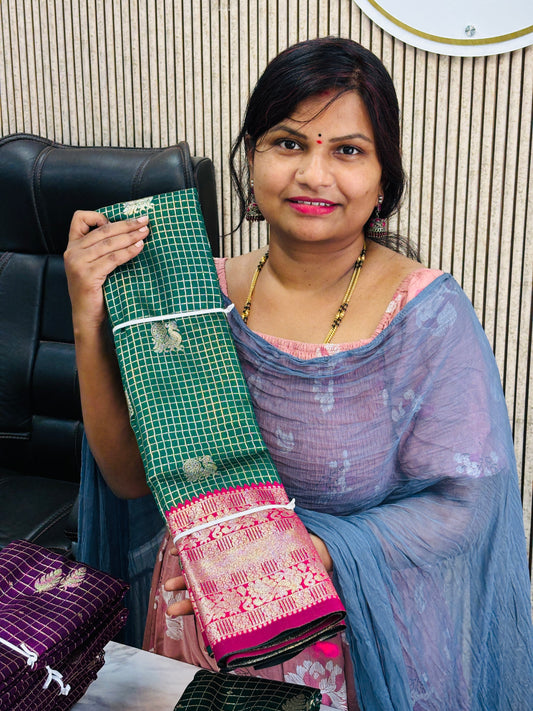 Vintage Kanchi Gadwal Sarees