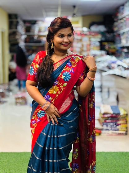 Mangalagiri Thanjore Sarees