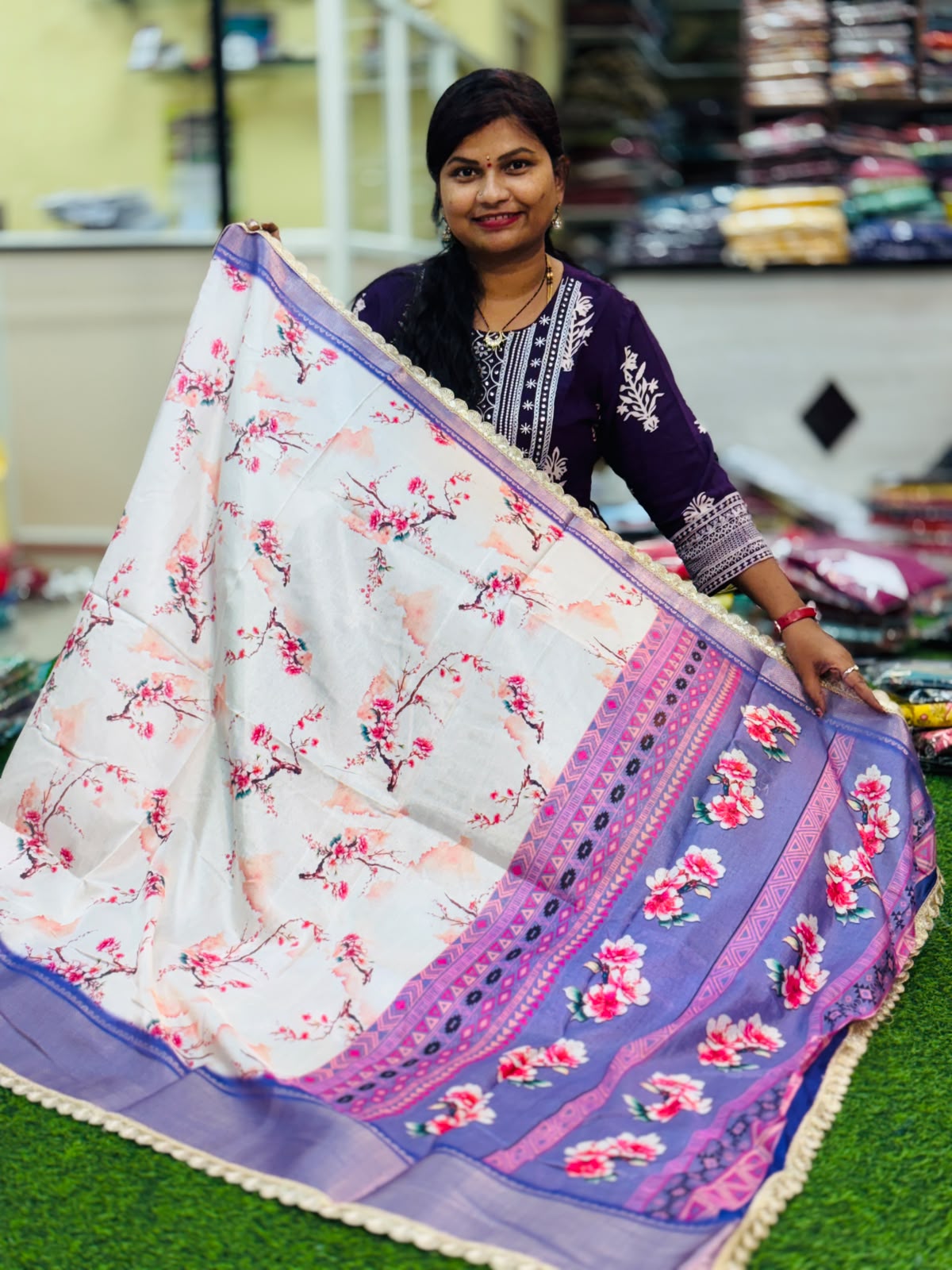 Designer Chiffon Lace sarees