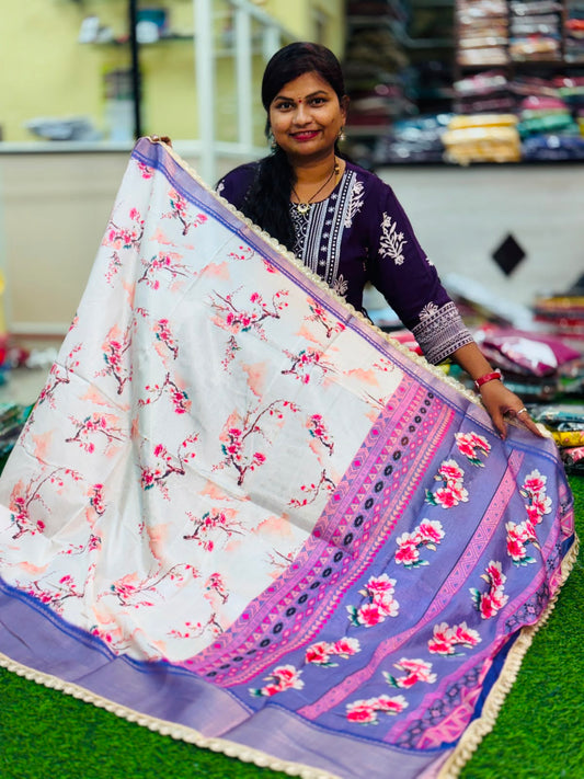 Designer Chiffon Lace sarees