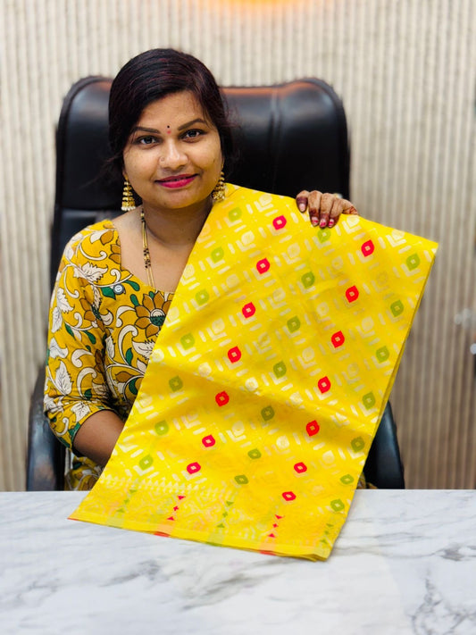Jamdani Pattu Sarees 45