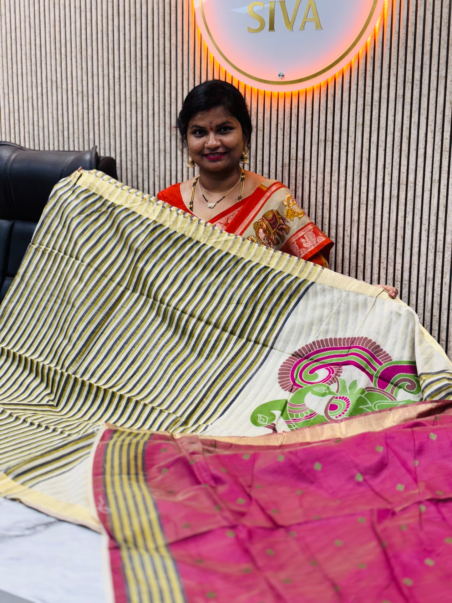 Handloom Lenin jamdani