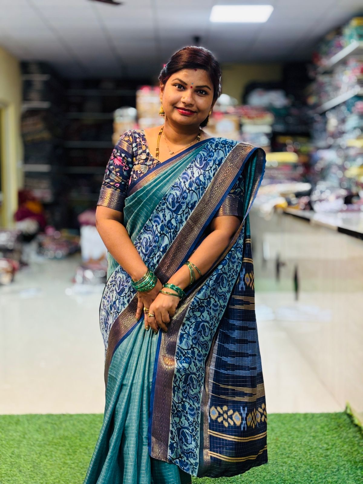 Kalamkari Venkatagiri Silk