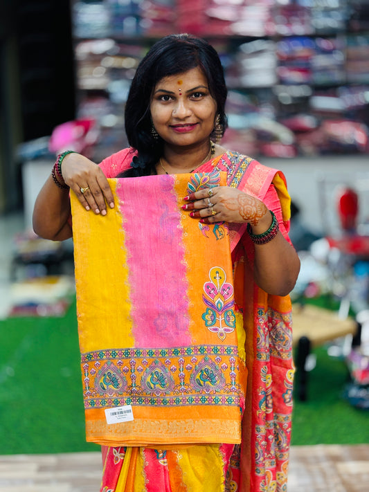 Pochampally Rangkots Sarees