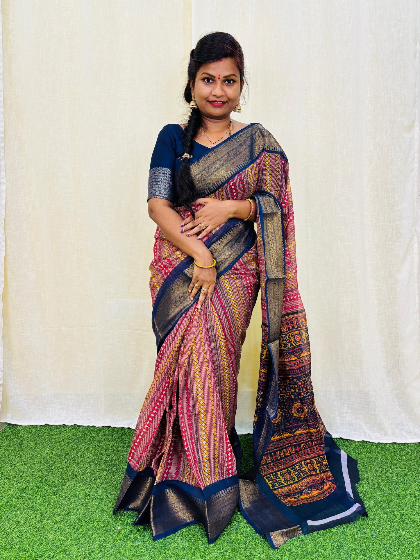 Spun Crepe silk