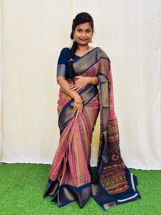 Spun Crepe silk