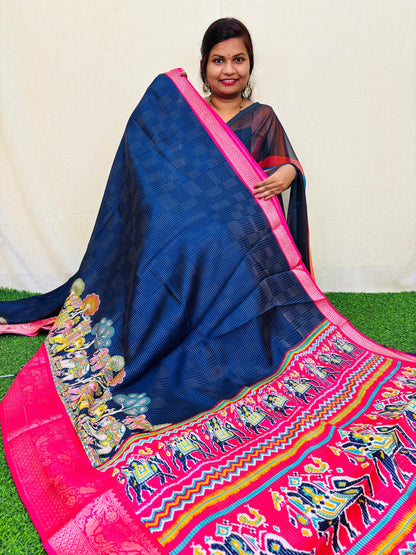 ಅಂಬಾರಿ ಥೀಮ್ ಕ್ರೇಪ್ ಸಿಲ್ಕ್