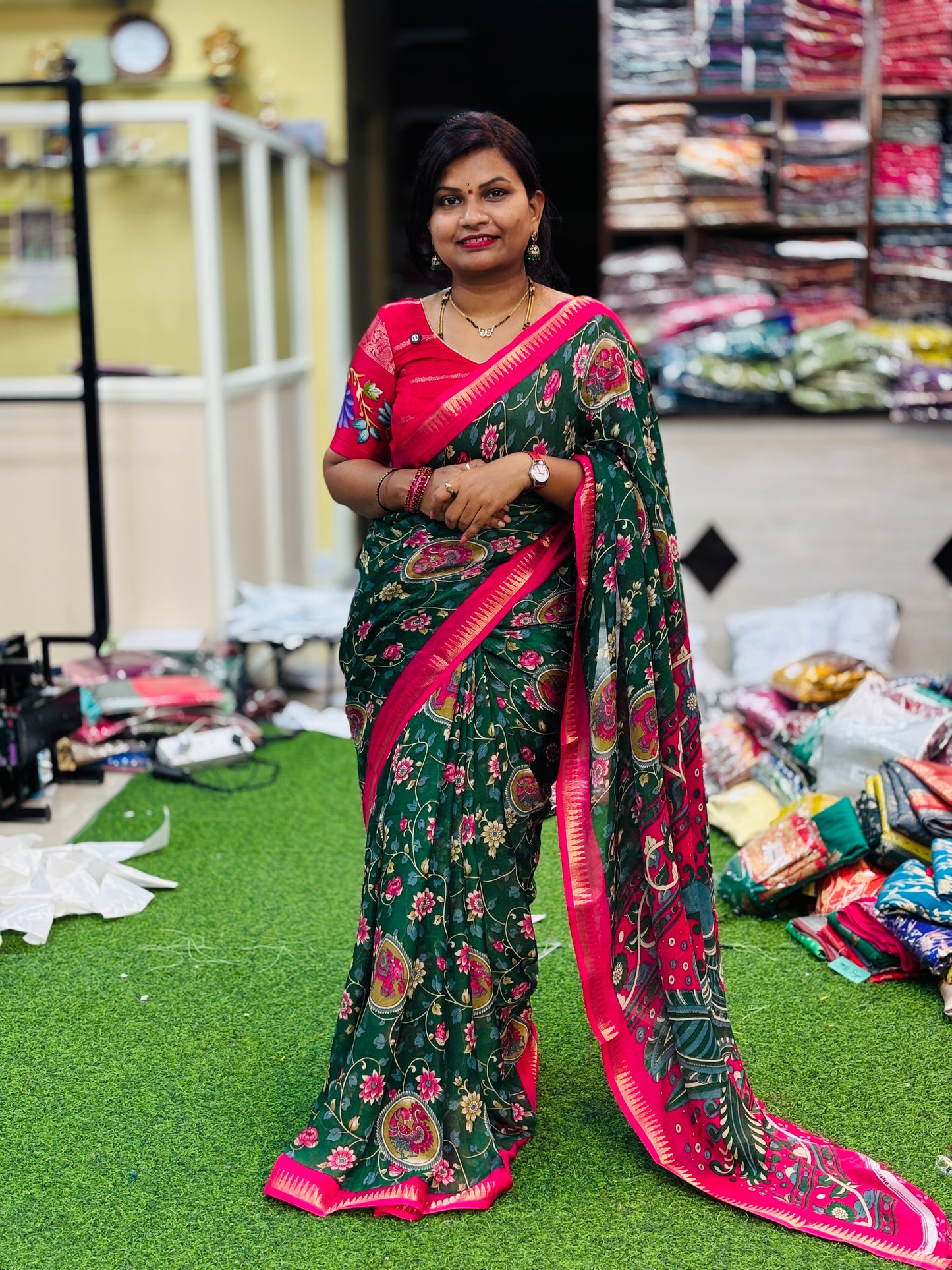 Kalamkari georgette