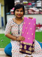 Semi Mysore Crepe Sarees