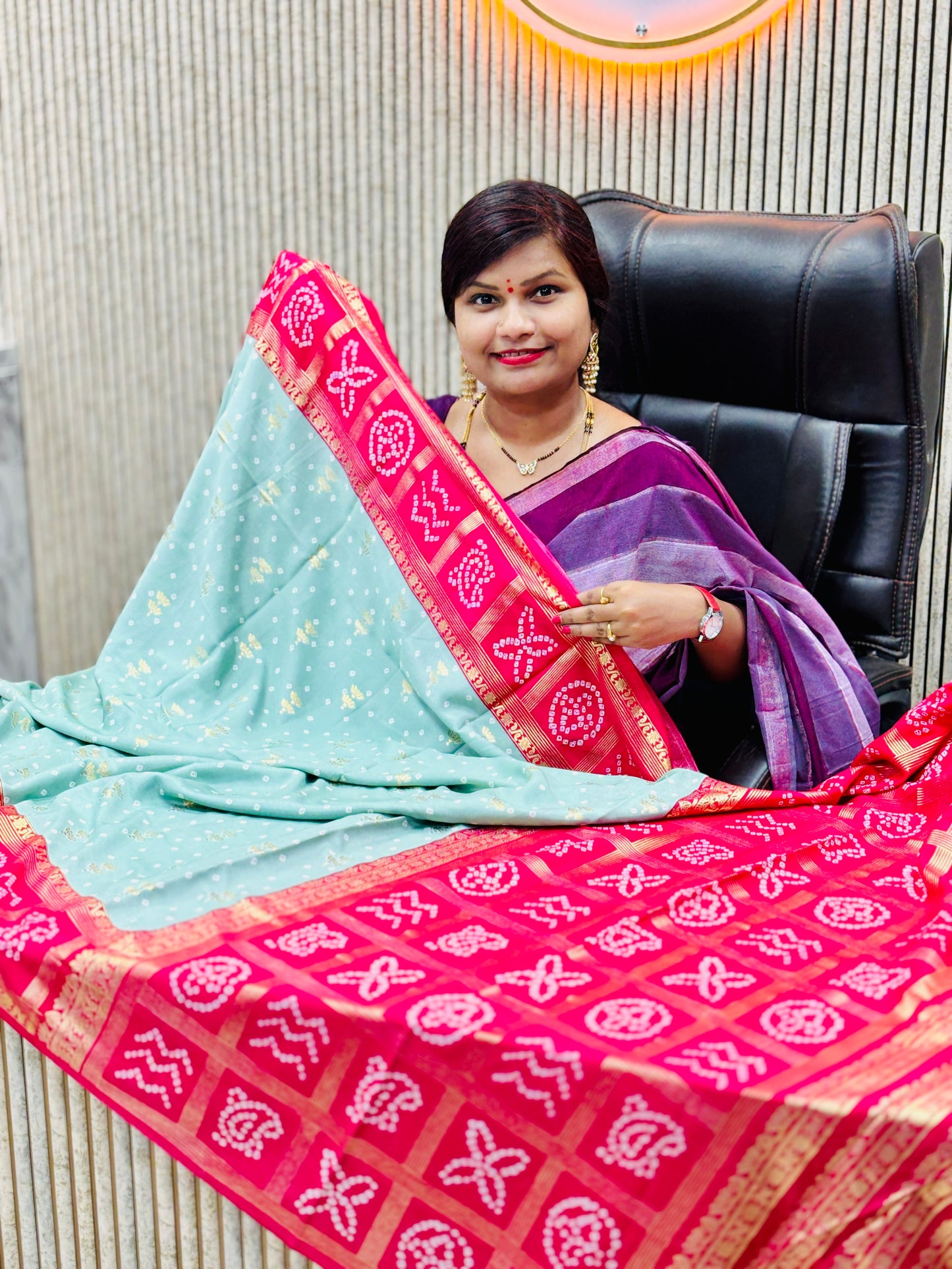 Bandej Crepe Silk Sarees