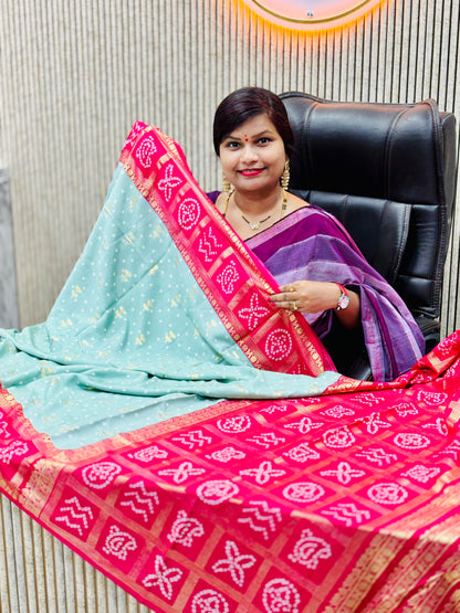 Bandej Crepe Silk Sarees