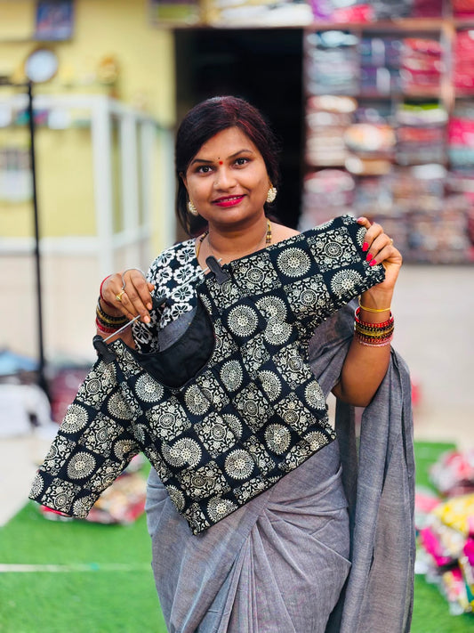 Readymade cotton Kalamkari blouses