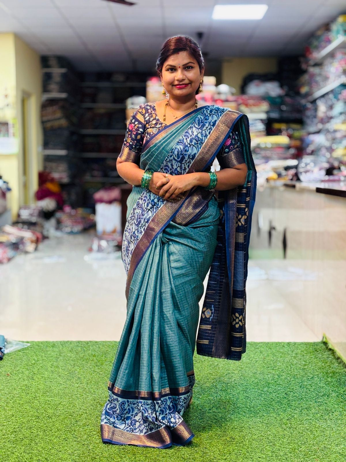 Kalamkari Venkatagiri Silk