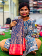 Semi Kanchi pattu sarees
