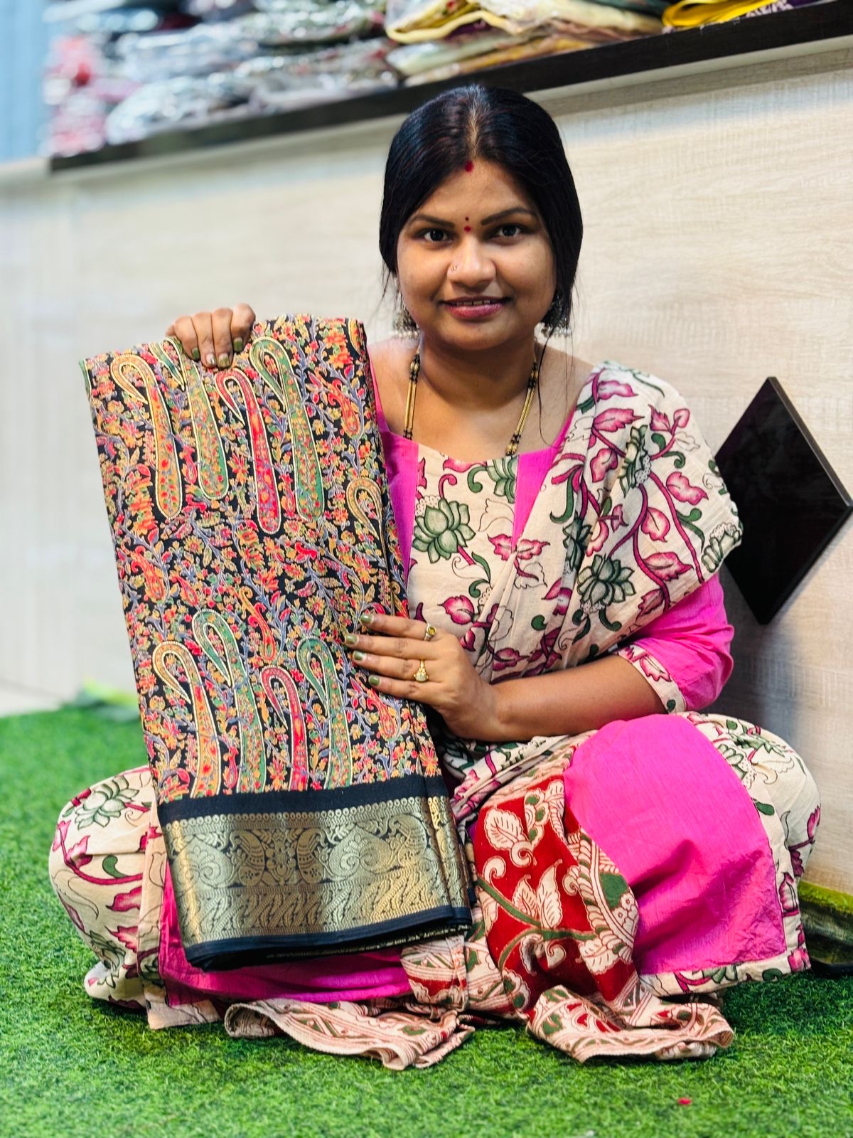 Kashmir Printed Mashmellow Georgettes