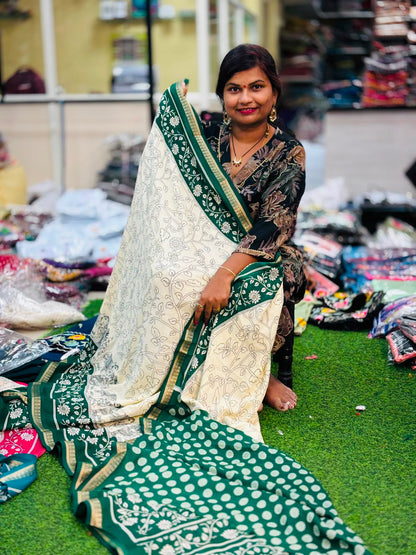 2D Kalamkari Printed Sarees