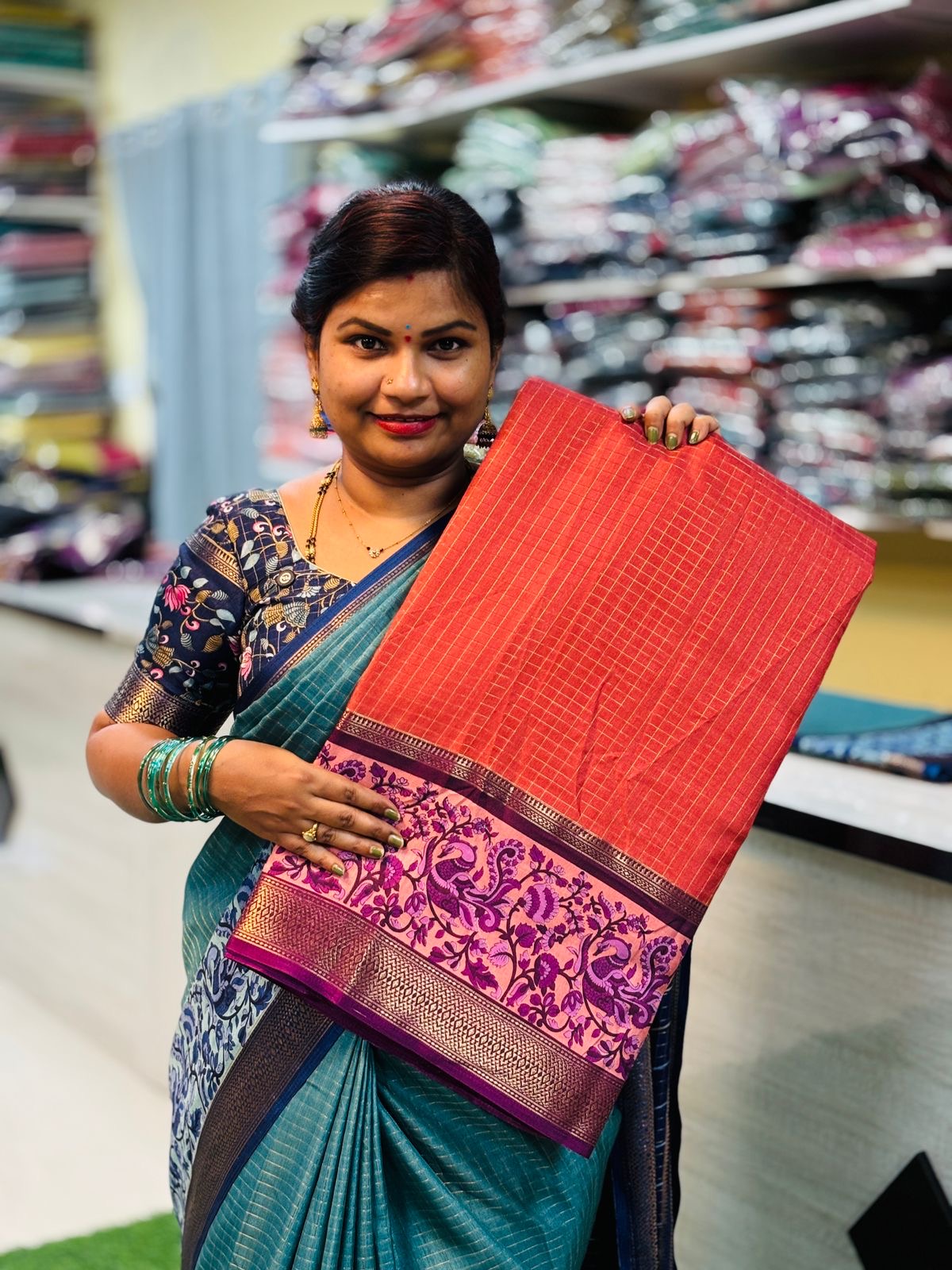 Kalamkari Venkatagiri Silk