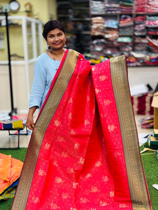 Semi Kanchi Pattu Sarees