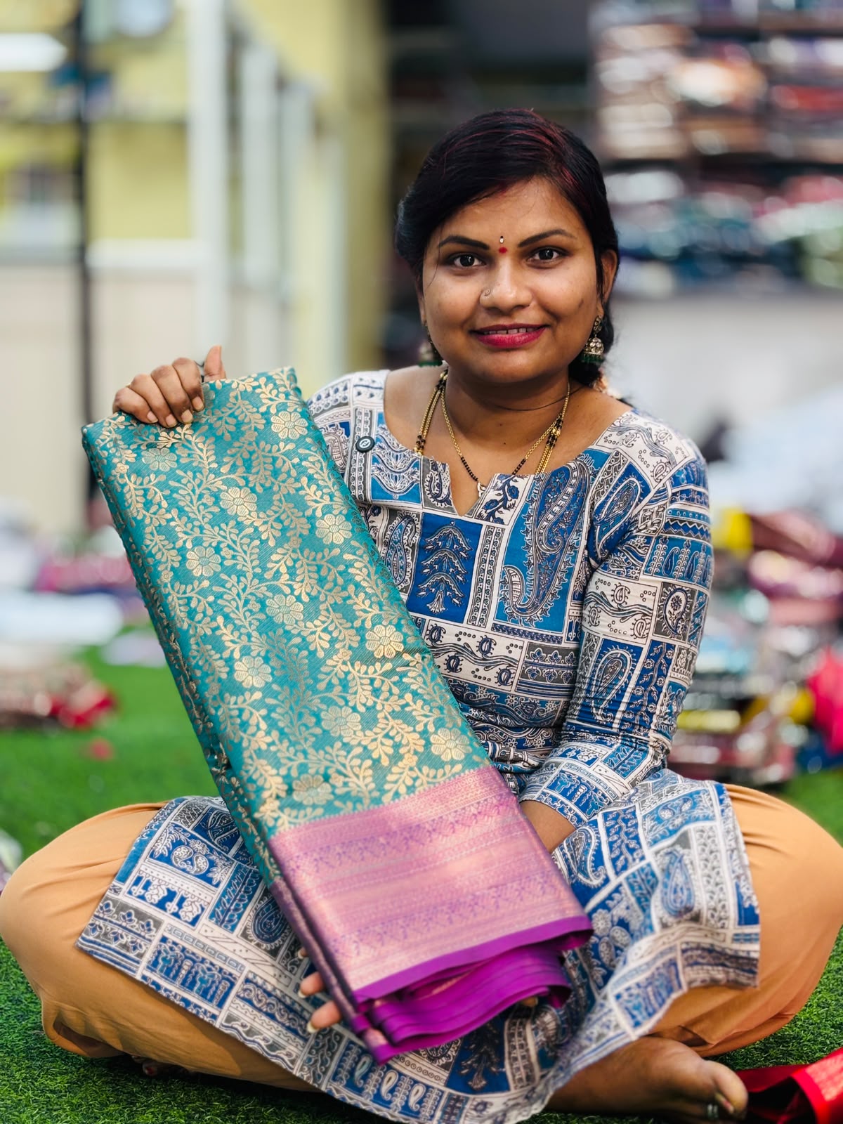 Semi Kanchi pattu sarees