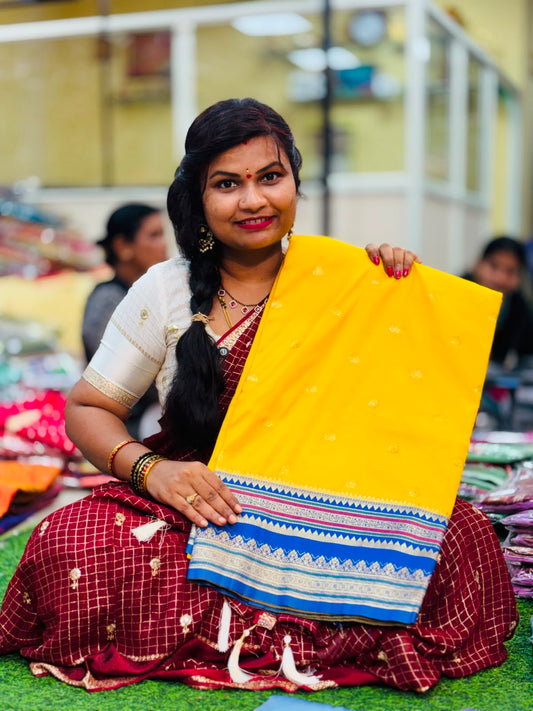 Semi Gadwals Sarees