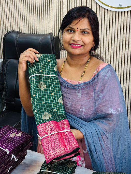 Vintage Kanchi Gadwal Sarees