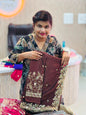 Designer embroidery sarees