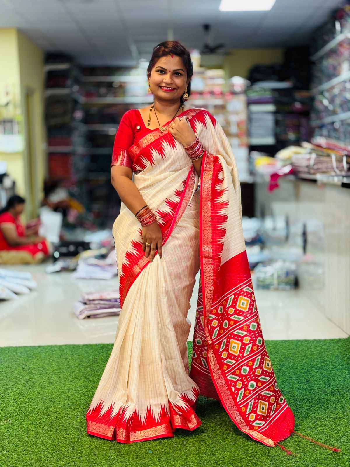 Khadi silk