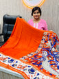 Pichwai Mashmellow Mangalagiri sarees