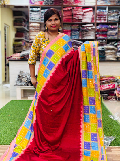 Bandini Georgette Silk Saree