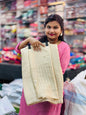 Plain Space Designer Sarees