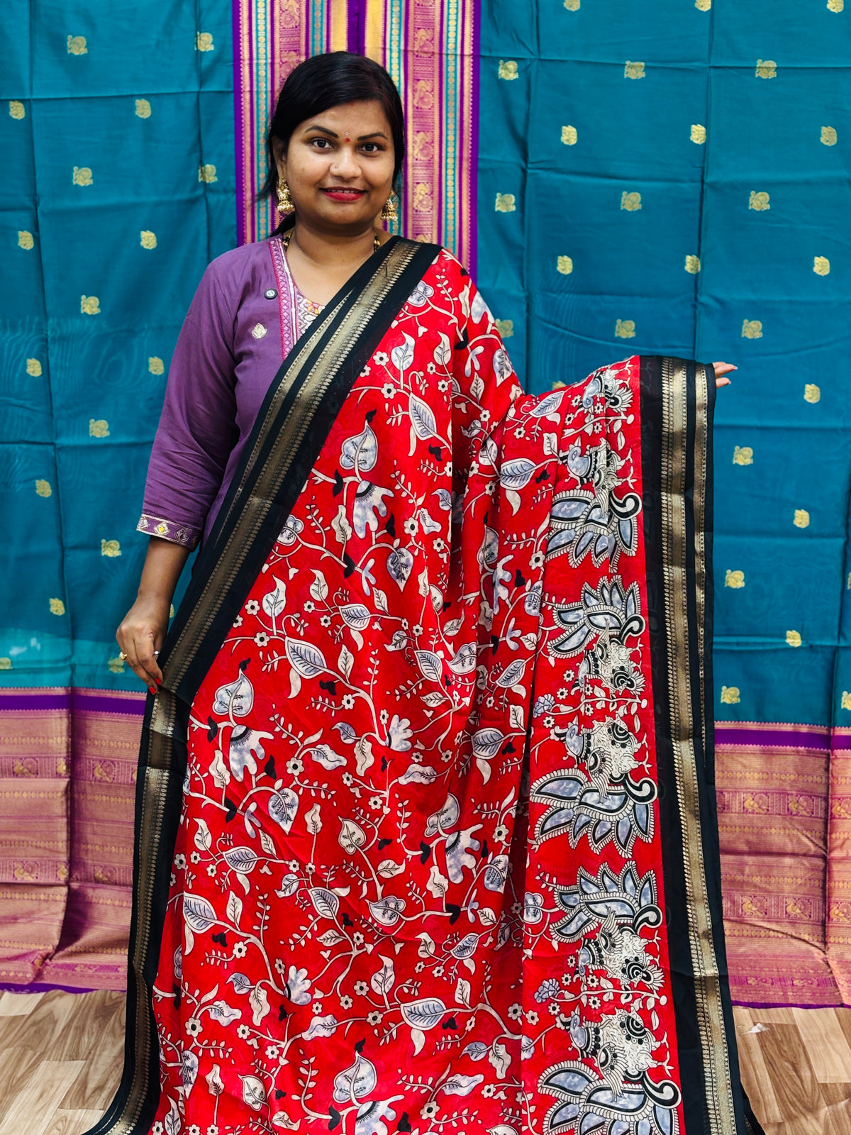 Kalamkari Silk