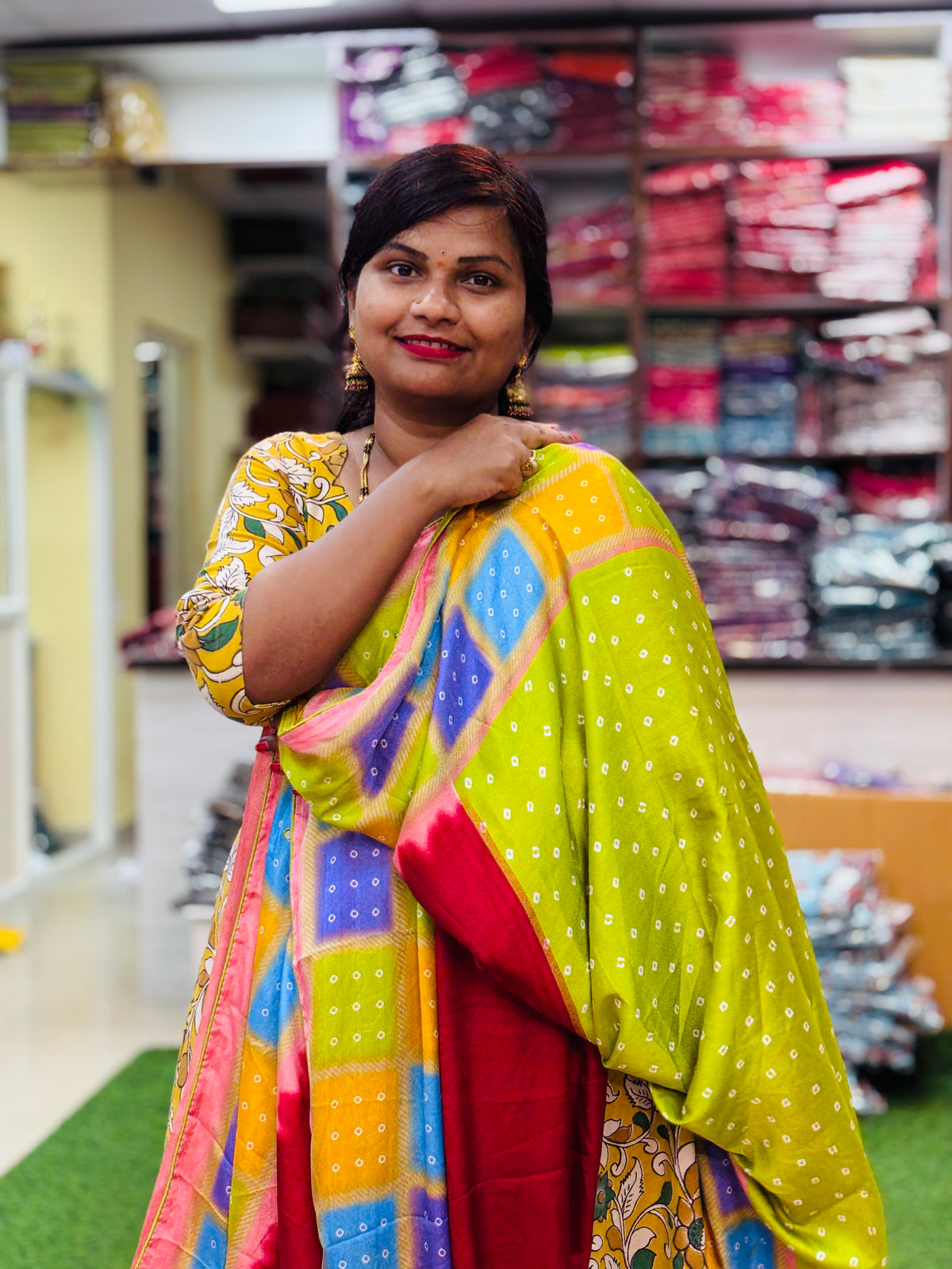 Bandini Georgette Silk Saree
