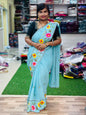 Star Georgette Rangoli Sarees