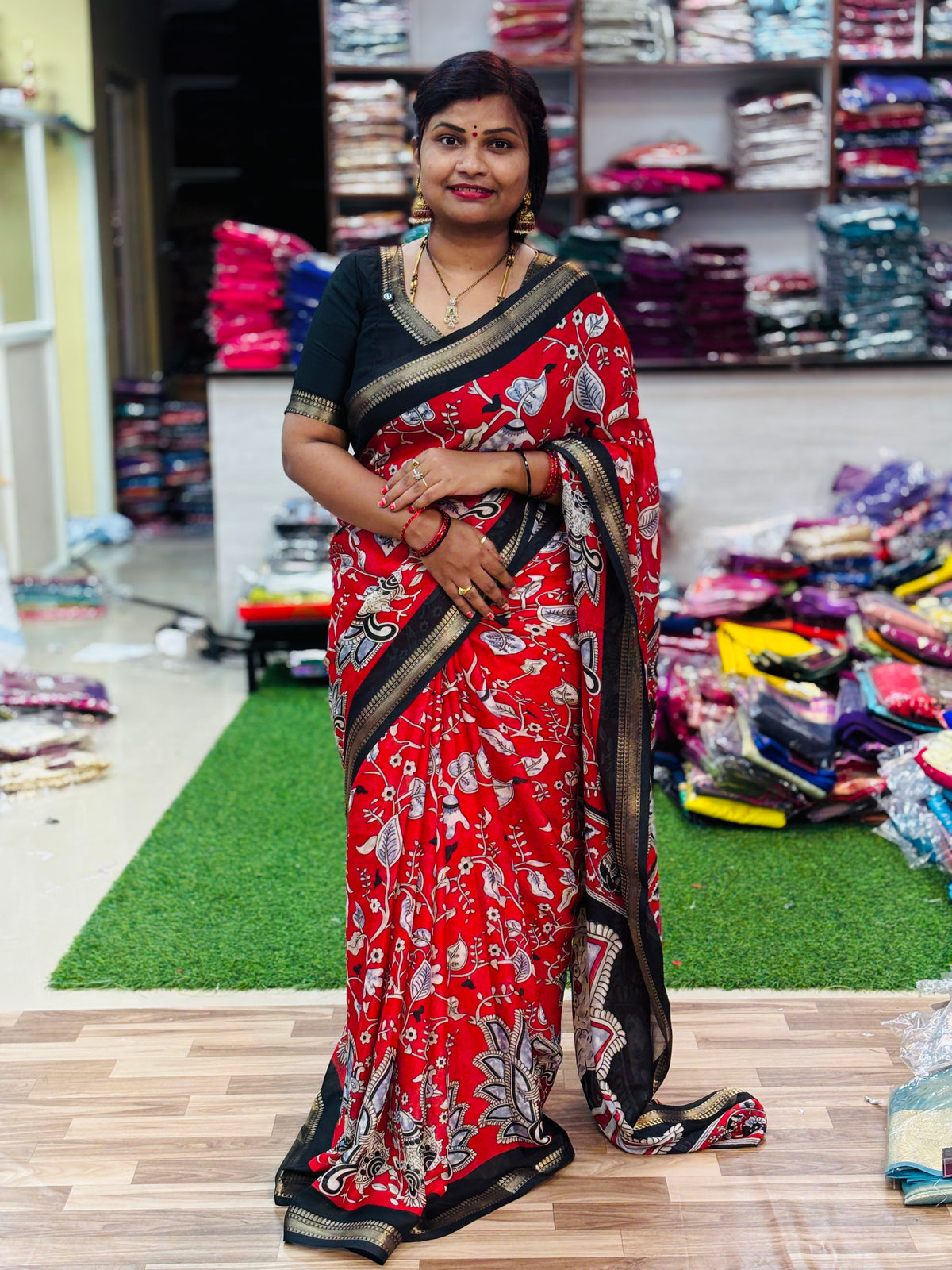 Kalamkari Silk