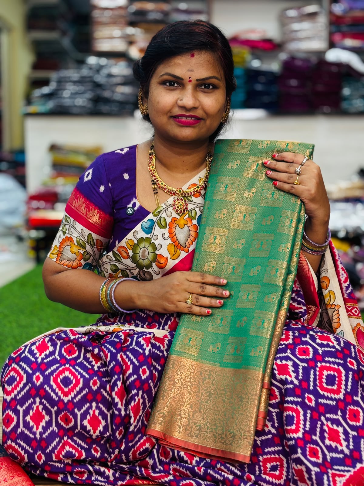 Semi Kanchi Pattu Sarees