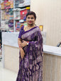 Azrak Model Silk Saree
