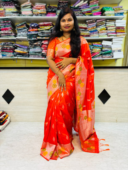 Banarasi pithani Meenakari Weavings