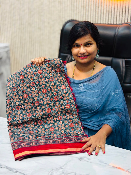 Azrak Linen sarees