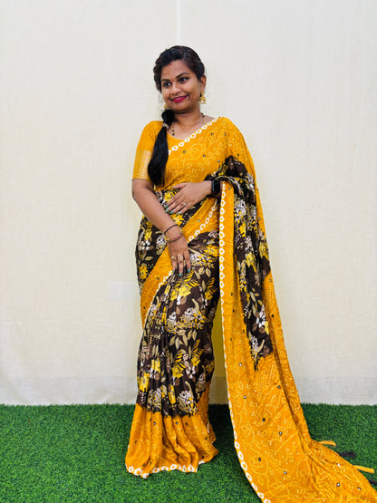 Moss chiffon