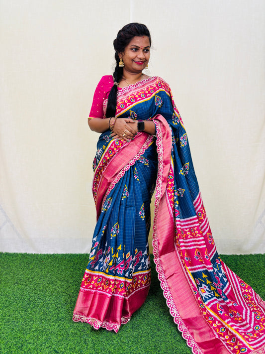 Ikkath Pochampally Saree