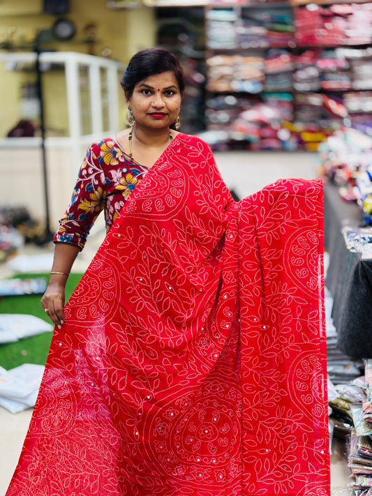 Azrak Chiffon Sarees