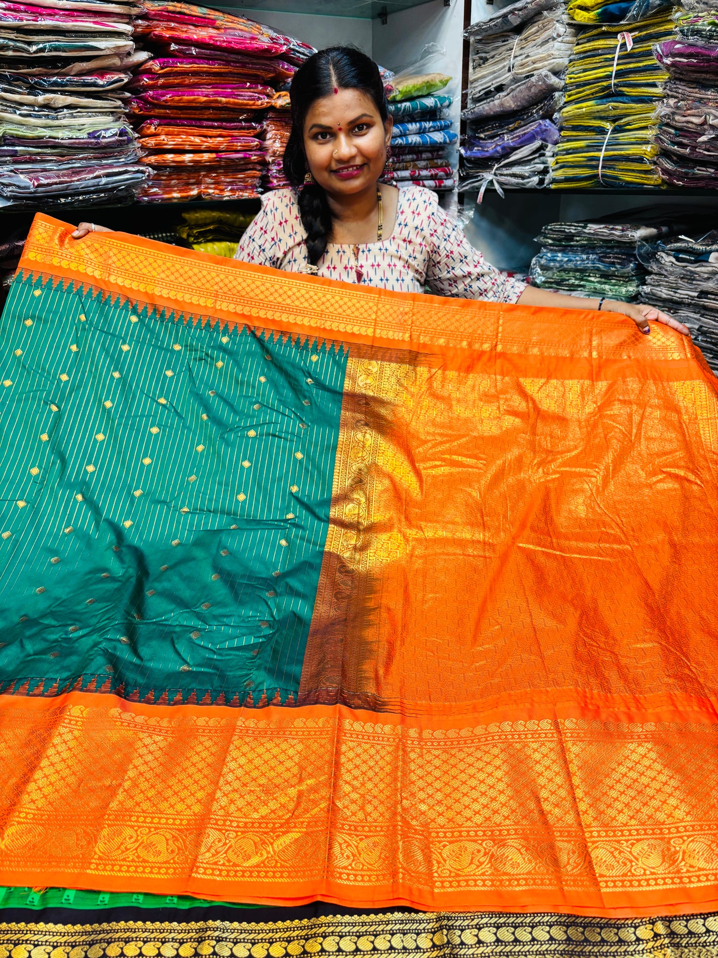 Semi Gadwal Big border