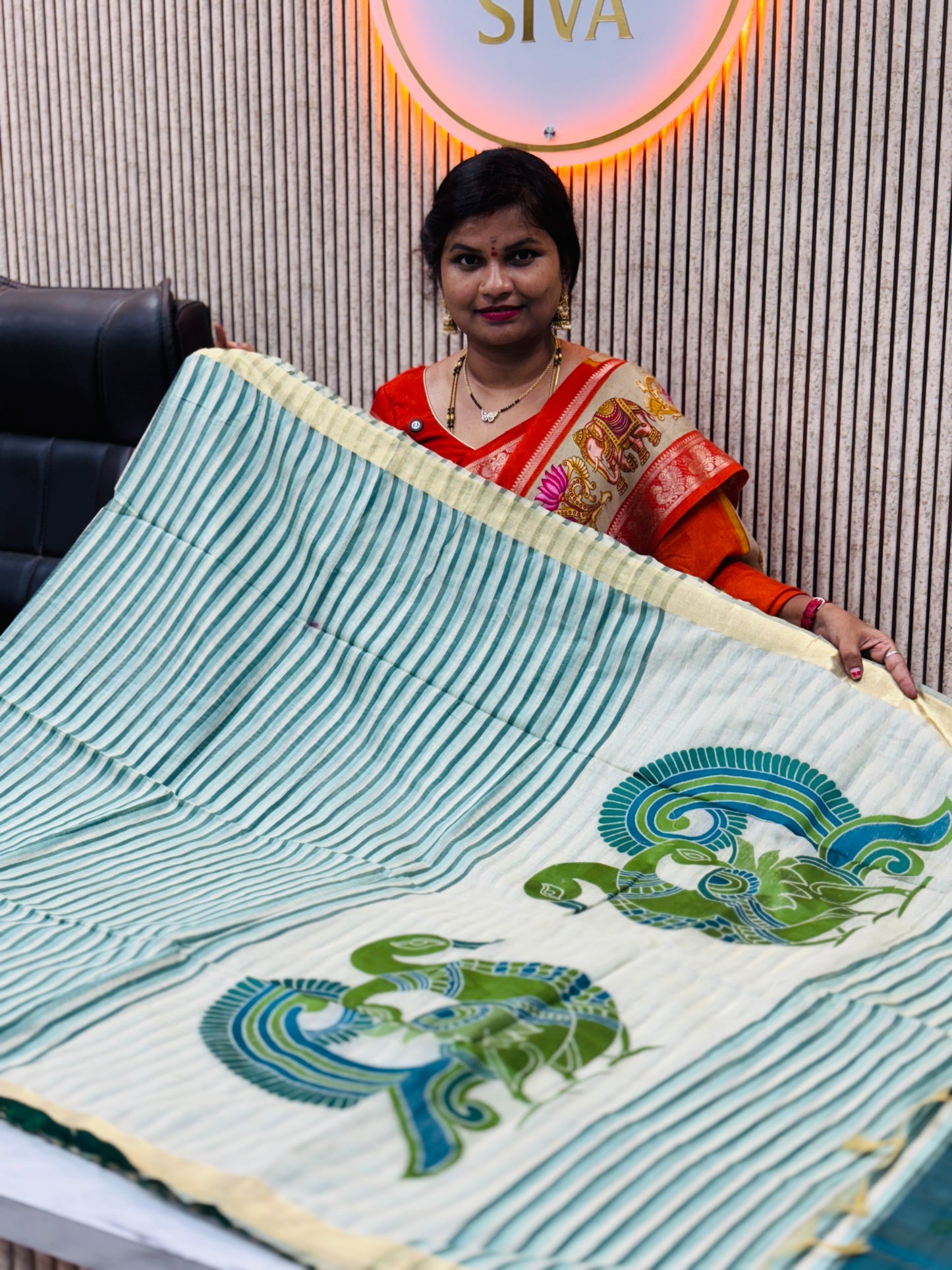 Handloom Lenin jamdani
