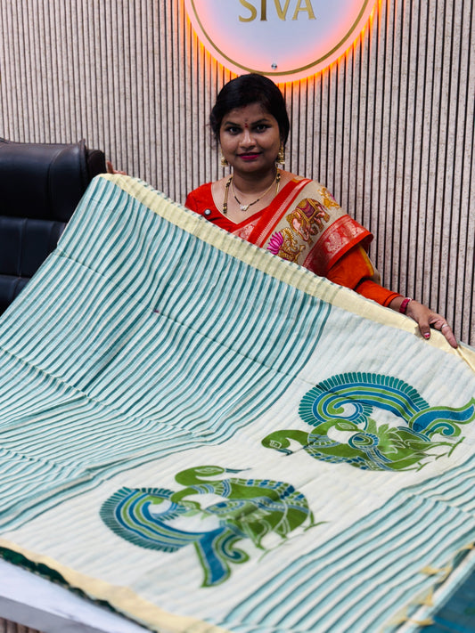 Handloom Lenin jamdani
