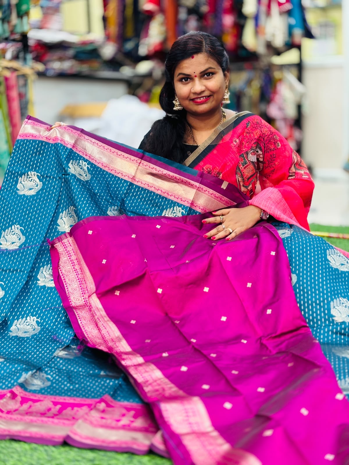 Pallaki Katan Pattu Saree