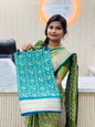 Patola Pochampally Crepe Saree