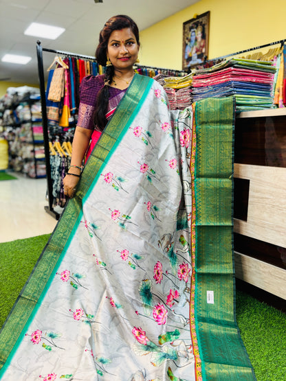 Digital soft silk