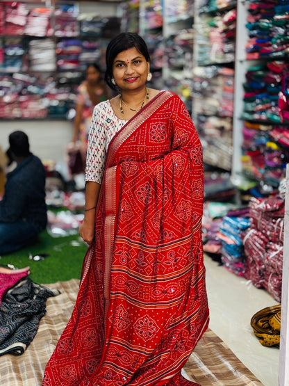 Maheswari Bandini Sarees