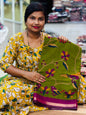 Mangalagiri Kalamkari Maheswari Pattu Saree